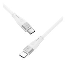 Купити Кабель Proove Soft Silicone USB-C - USB-C 60W 1m White (CCSO60002202) - фото 3