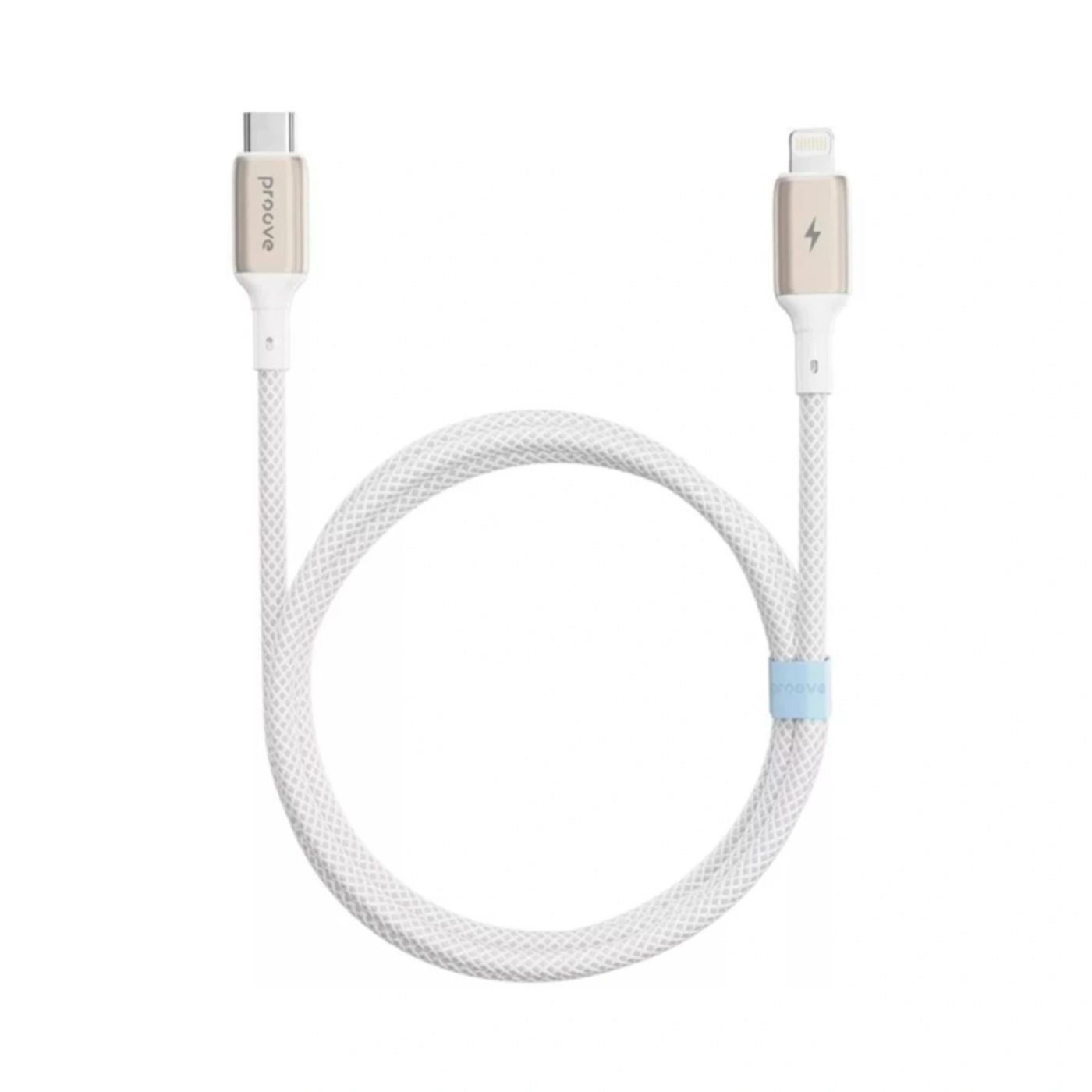Купити Кабель Proove Dense Metal USB-C to Lightning 27W 1m White (CCDM27002102)_ - фото 3