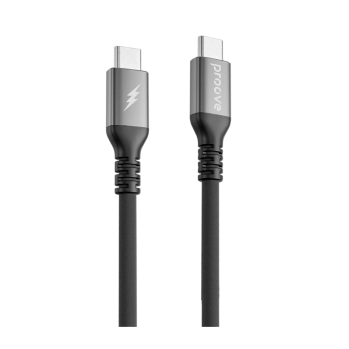 Купити Кабель Proove ReGen Silicone USB-C - USB-C 60W 2m Black (CCRS60002221) - фото 1