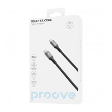 Купити Кабель Proove ReGen Silicone USB-C - USB-C 60W 2m Black (CCRS60002221) - фото 2