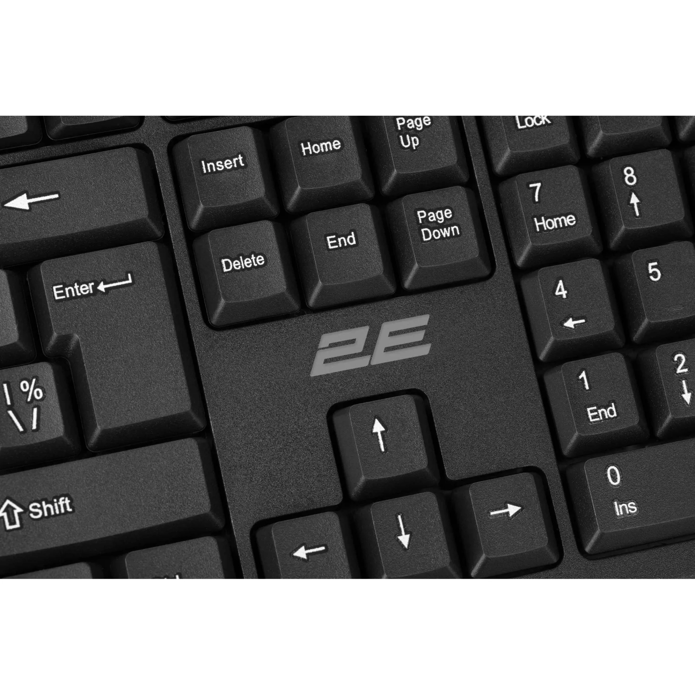 Купить Клавиатура 2E KS108 USB EN/UKR Black (2E-KS108UB_UA) - фото 5