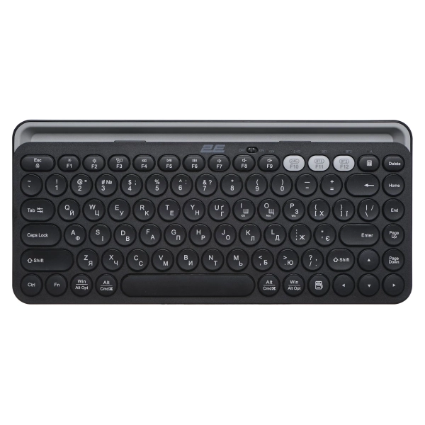 Купить Клавиатура 2E KS250 Wireless USB/Bluetooth UA Black (2E-KS250WBK_UA) - фото 1
