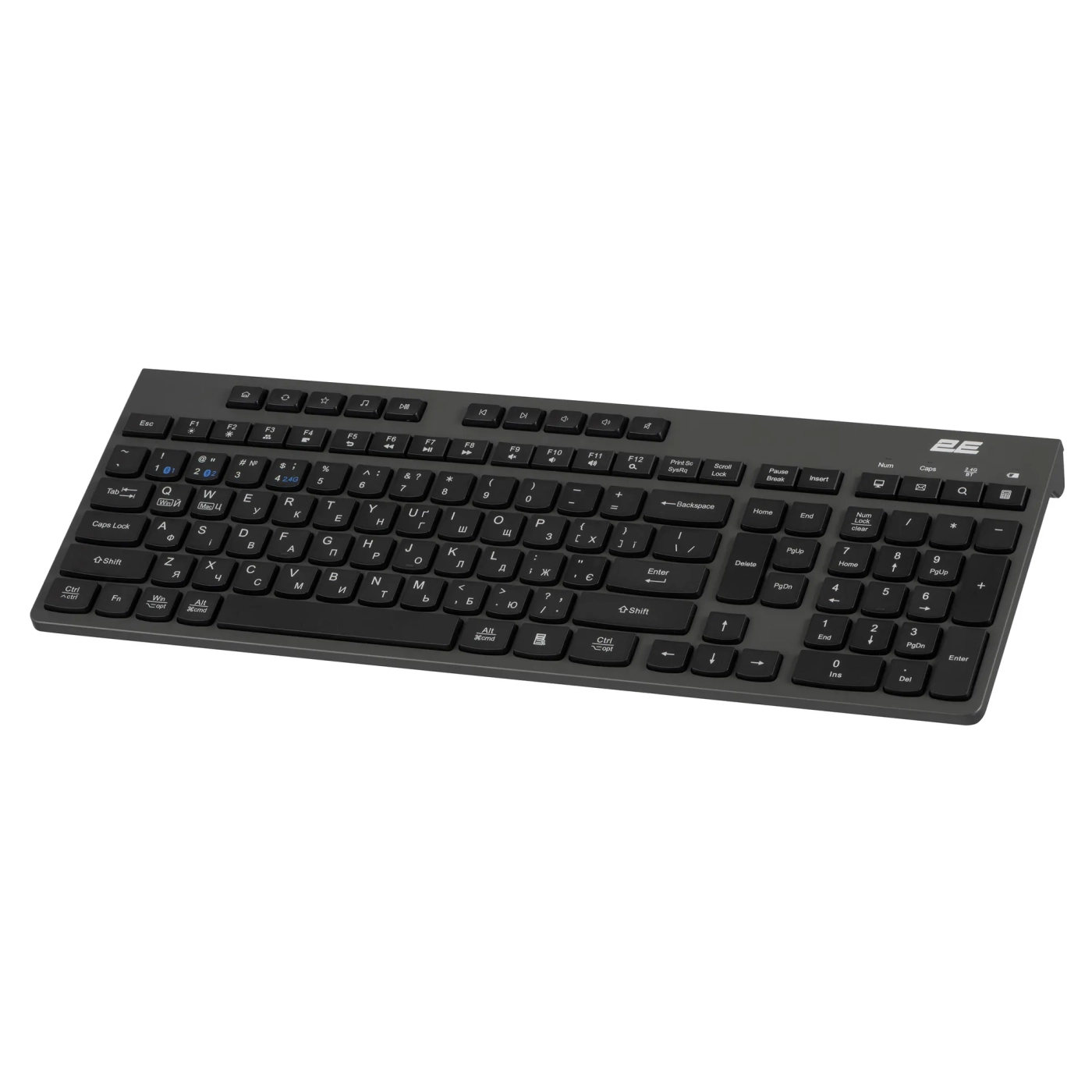 Купить Клавиатура 2E KS280 WL/BT Black/Gray (2E-KS280WBGR_UA) - фото 2