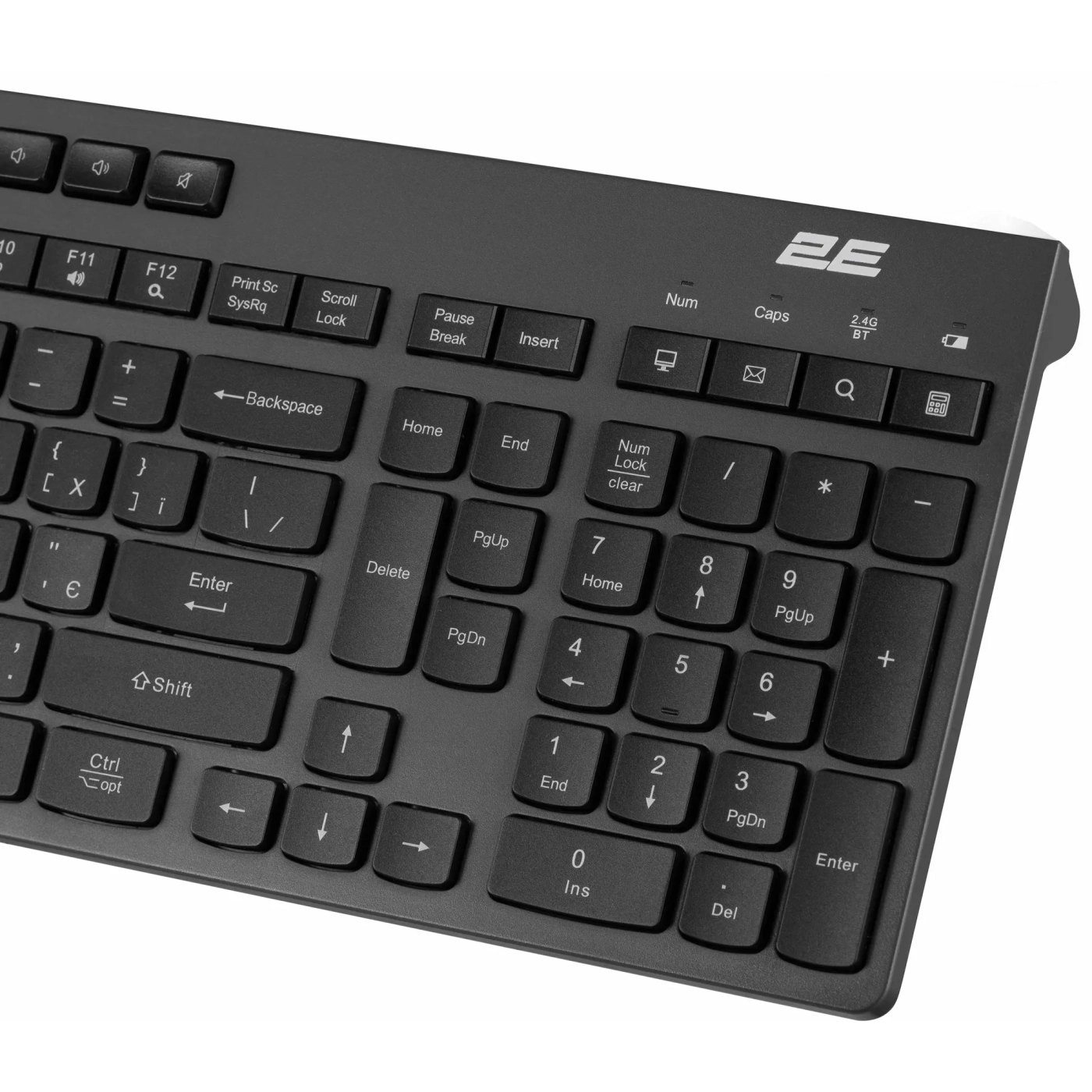 Купить Клавиатура 2E KS280 WL/BT Black/Gray (2E-KS280WBGR_UA) - фото 3