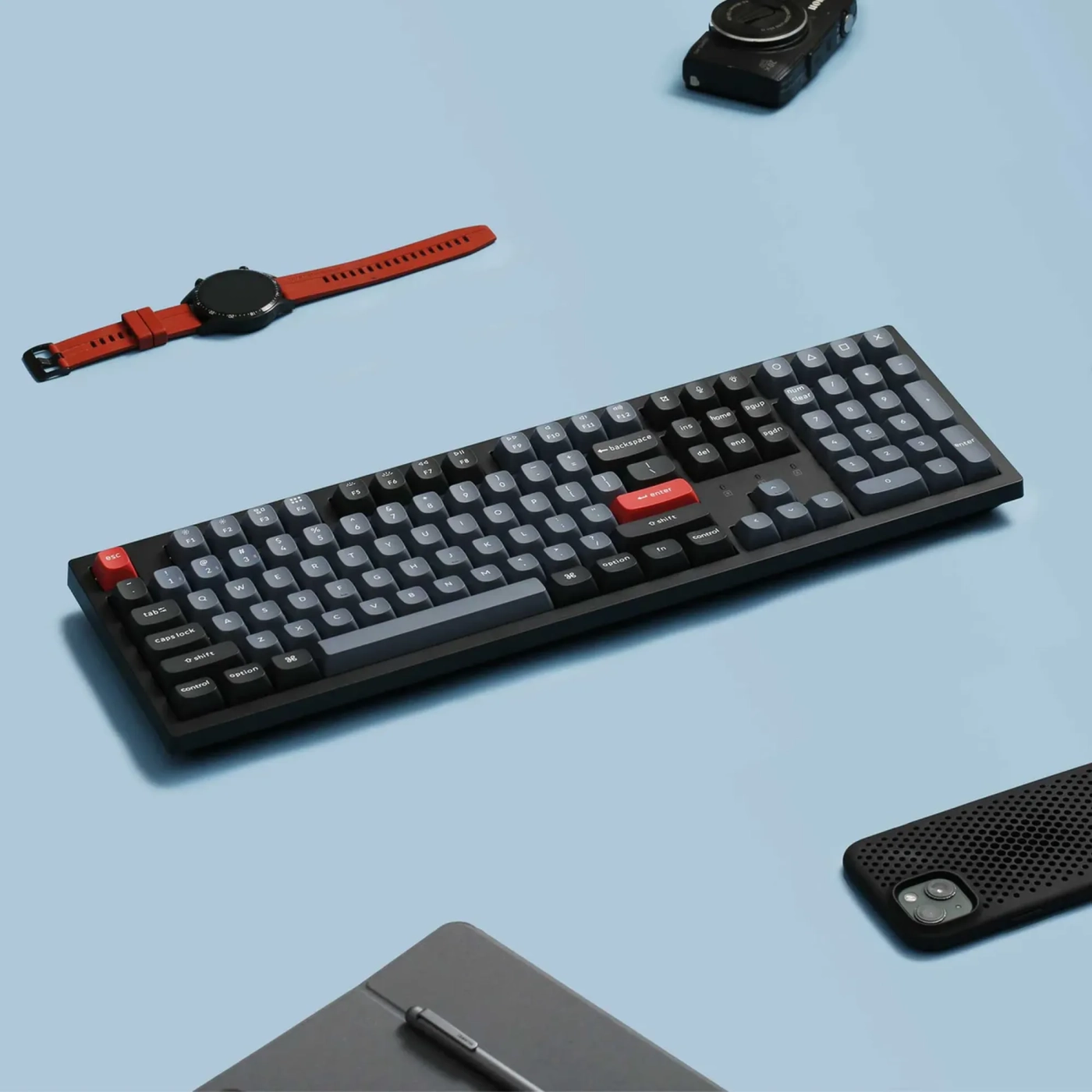 Купити Клавіатура Keychron K10 Pro 108 Key RGB Hot-Swap K Pro Brown (K10P-H3-UA) Black - фото 3