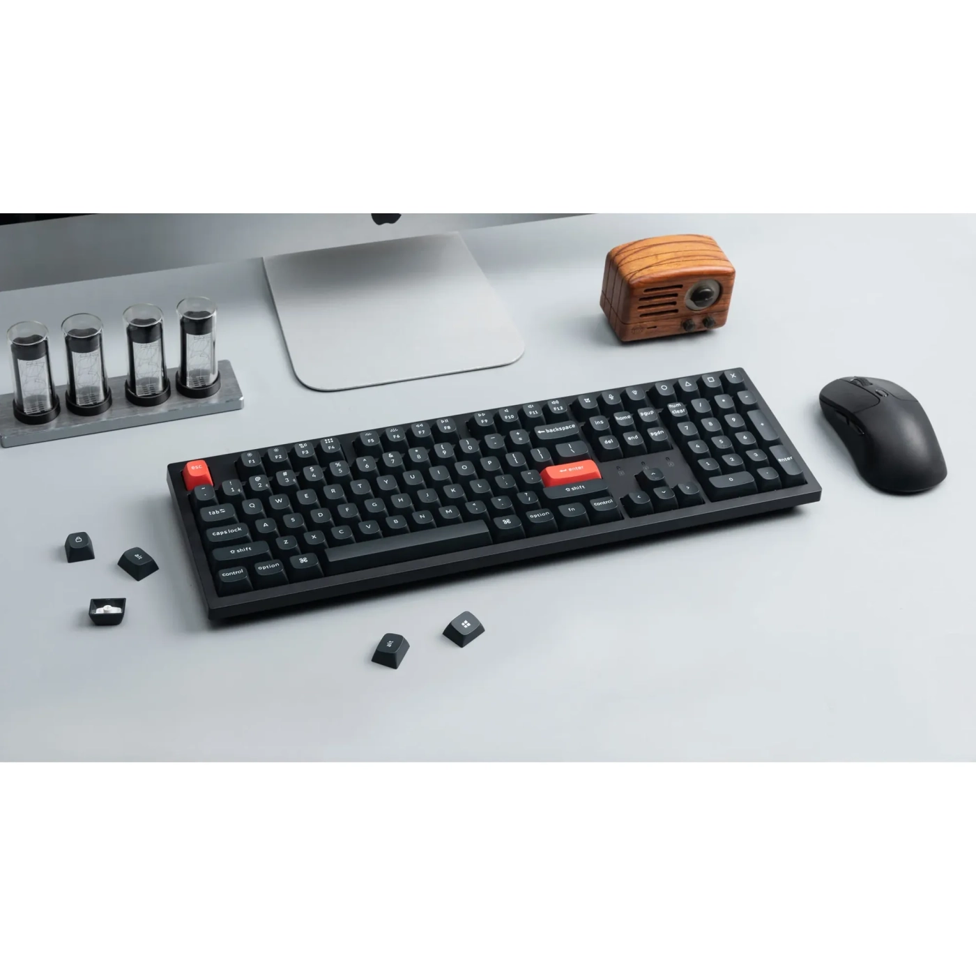 Купить Клавиатура Keychron K10 Pro 108 Key RGB K Pro Red (K10P-B1-UA) Black - фото 3