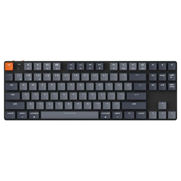 Купить Клавиатура Keychron K1SE 87 Key Gateron Red (K1SEA1_KEYCHRON) Black - фото 1