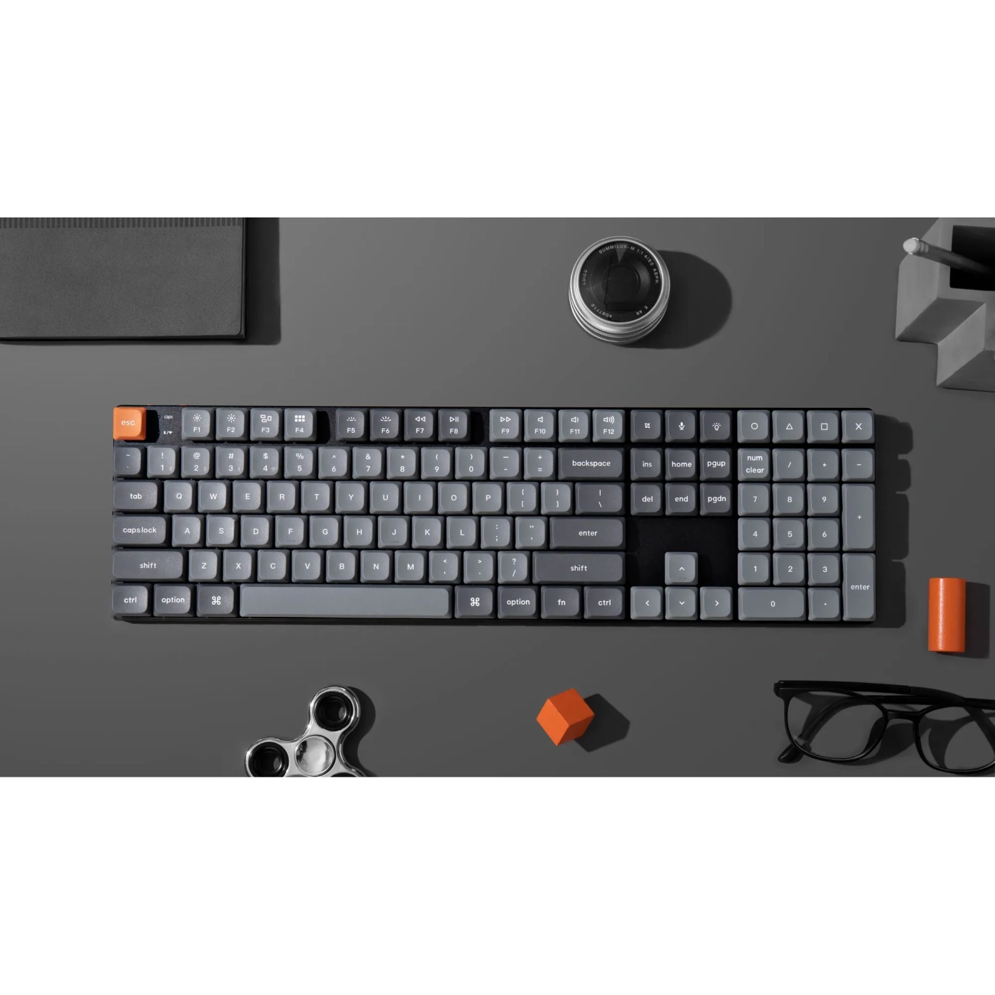 Купить Клавиатура Keychron K5 Max 108 Key RGB Gateron MX 2.0 Red (K5M-B1-UA) Black - фото 3