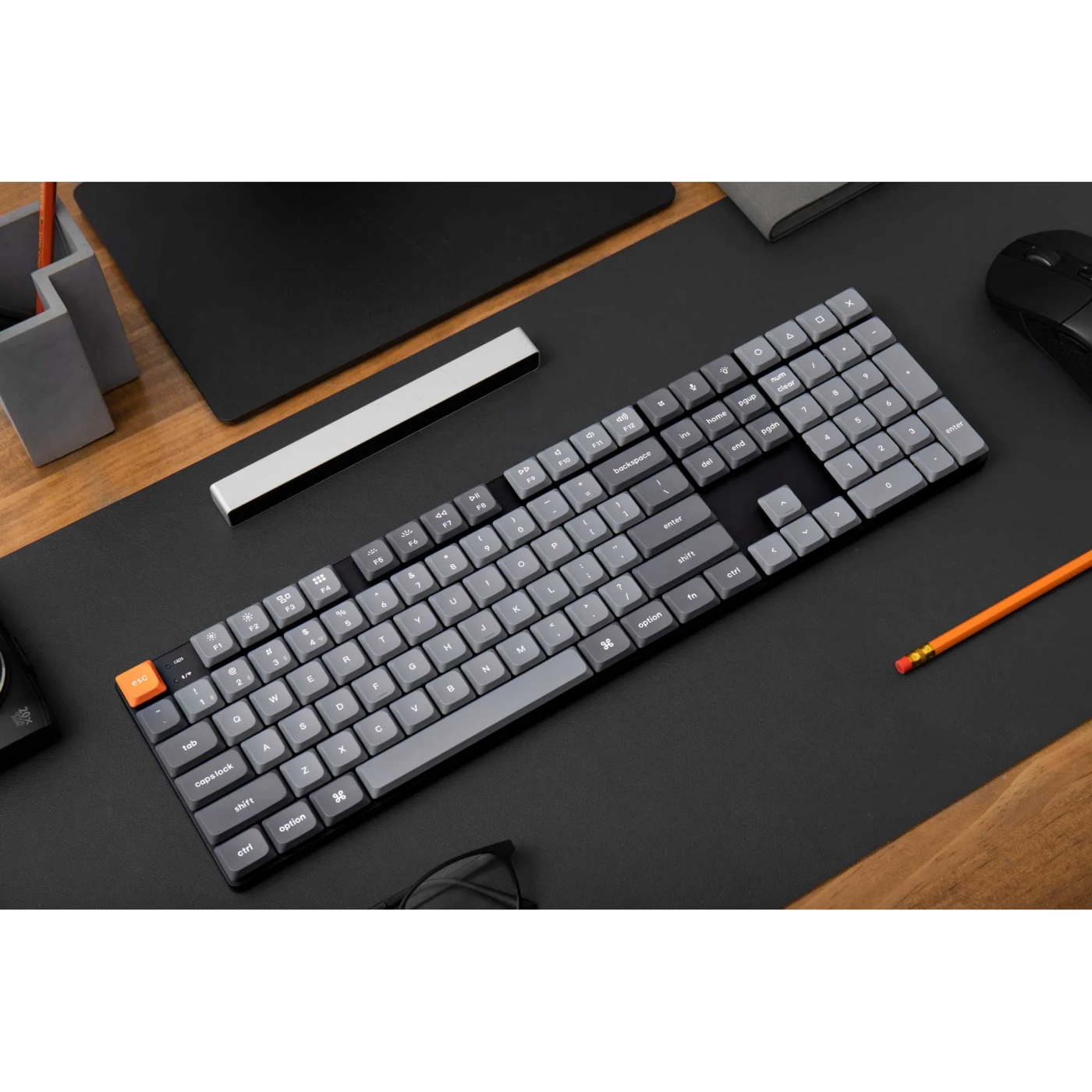 Купить Клавиатура Keychron K5 Max 108 Key RGB Gateron MX 2.0 Red (K5M-B1-UA) Black - фото 5