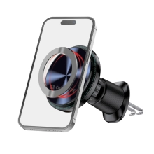 Купити Автомобильное зарядное устройство ColorWay MagSafe 360° Air Vent-2 15W Black (CW-CHMW042Q-BK) - фото 2