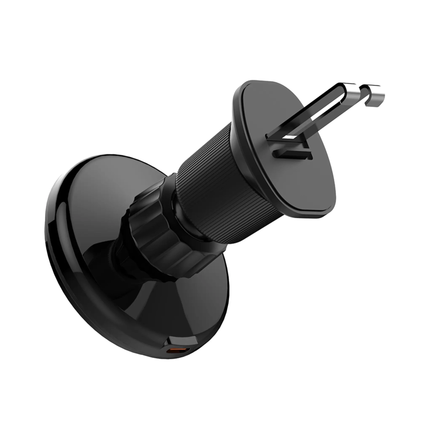 Купити Автомобильное зарядное устройство ColorWay MagSafe 360° Air Vent-2 15W Black (CW-CHMW042Q-BK) - фото 4