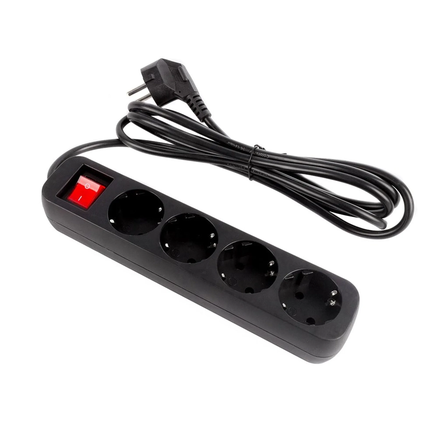 Купить Сетевой фильтр ColorWay 4 розетки 2м Black (CW-PSEA42BK) - фото 2