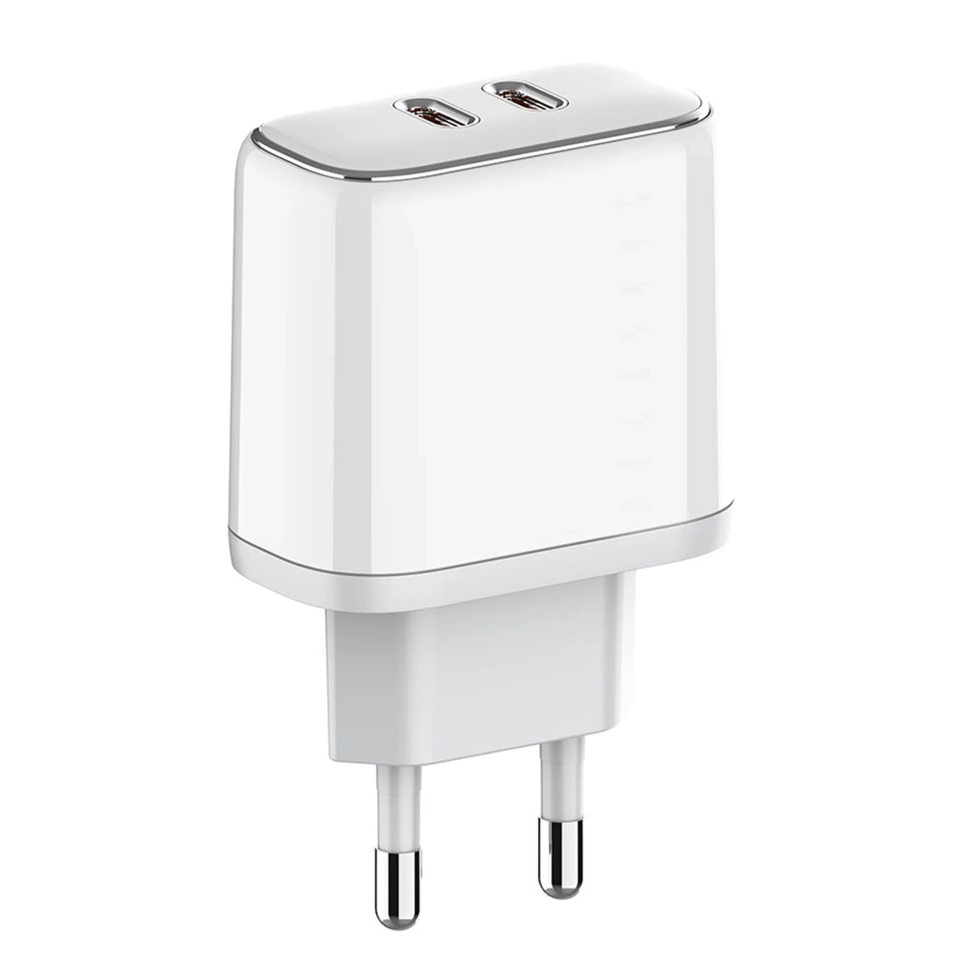 Купить Зарядное устройство ColorWay 2USB-C 40W 3A White (CW-CHS048PD-WT) - фото 4