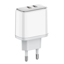 Купить Зарядное устройство ColorWay 2USB-C 40W 3A White (CW-CHS048PD-WT) - фото 4