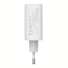 Купить Зарядное устройство ColorWay 2USB-C 50W GaN Mini White (CW-CHS050PD-WT) - фото 3