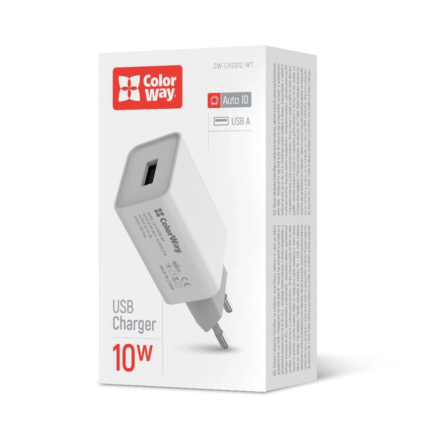 Купить Зарядное устройство ColorWay USB 10W 2A White (CW-CHS012-WT) - фото 6