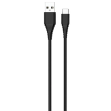 Купить Зарядное устройство ColorWay USB 10W 2A Black + кабель USB-C (CW-CHS012CC-BK) - фото 3