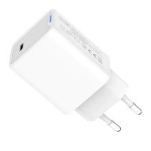 Купить Зарядное устройство ColorWay USB-C 65W GaN Mini White (CW-CHS049PD-WT) - фото 3