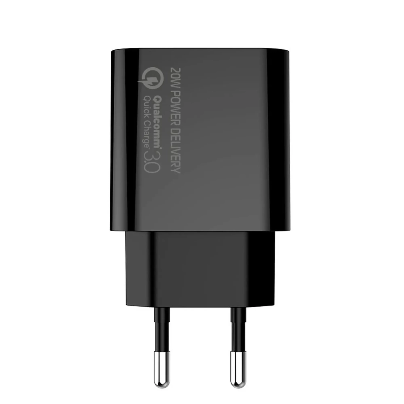 Купить Зарядное устройство ColorWay USB-C+USB 20W 3A V2 Black (CW-CHS025QPD-BK) - фото 3