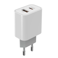 Купить Зарядное устройство ColorWay USB-C+USB 30W 3A White (CW-CHS037PD-WT) - фото 2
