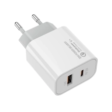 Купить Зарядное устройство ColorWay USB-C+USB 30W 3A White (CW-CHS037PD-WT) - фото 4