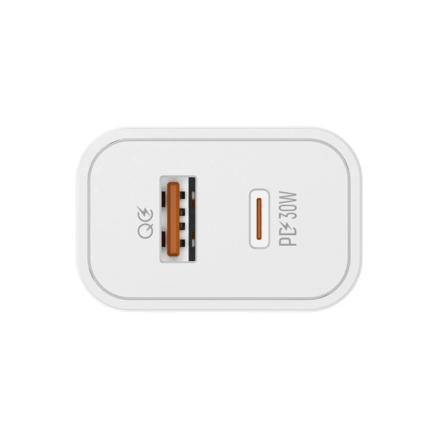 Купить Зарядное устройство ColorWay USB-C+USB 30W 3A White (CW-CHS037PD-WT) - фото 5