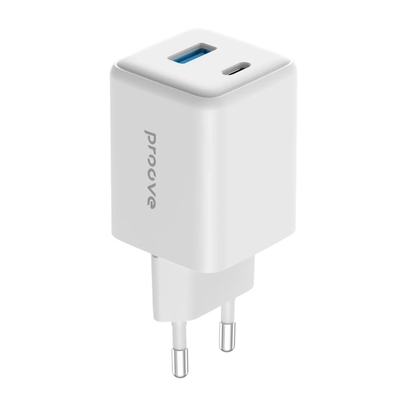 Купить Зарядное устройство Proove Pocket GaN 45W USB-C+USB White (WCPG25111202)_ - фото 1