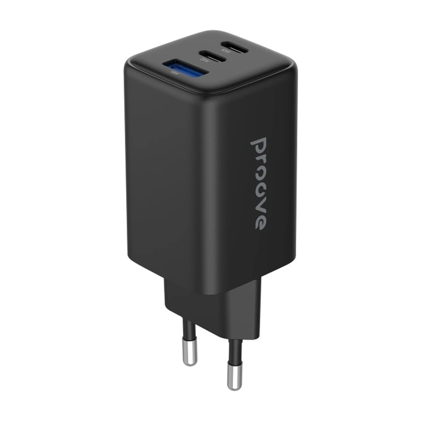 Купить Зарядное устройство Proove Pocket GaN 65W 2xUSB-C+USB Black (WCPG65121201)_ - фото 1