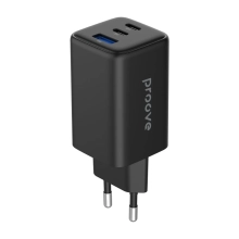 Купить Зарядное устройство Proove Pocket GaN 65W 2xUSB-C+USB Black (WCPG65121201)_ - фото 1