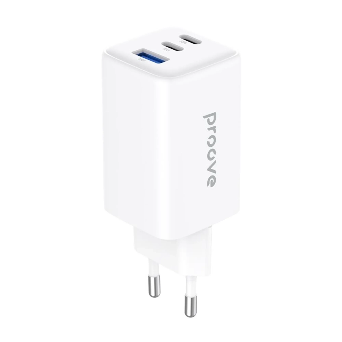 Купить Зарядное устройство Proove Pocket GaN 65W 2xUSB-C+USB White (WCPG65121202)_ - фото 1