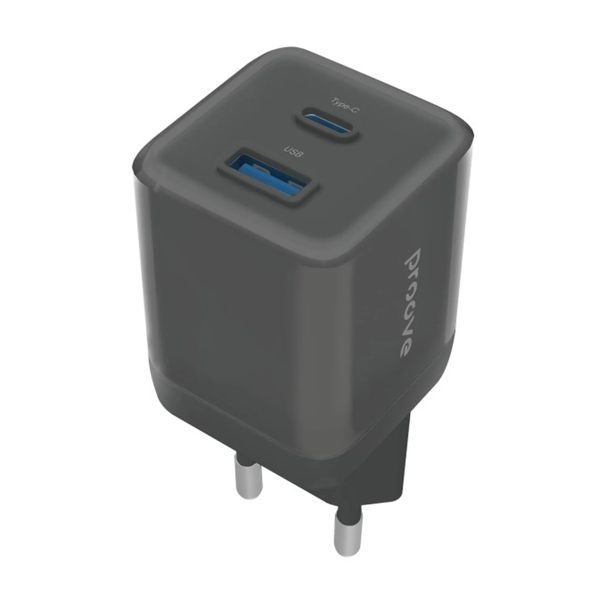 Купить Зарядное устройство Proove Pure GaN Plus 30W USB-C+USB Black (WCPU30111201)_ - фото 1