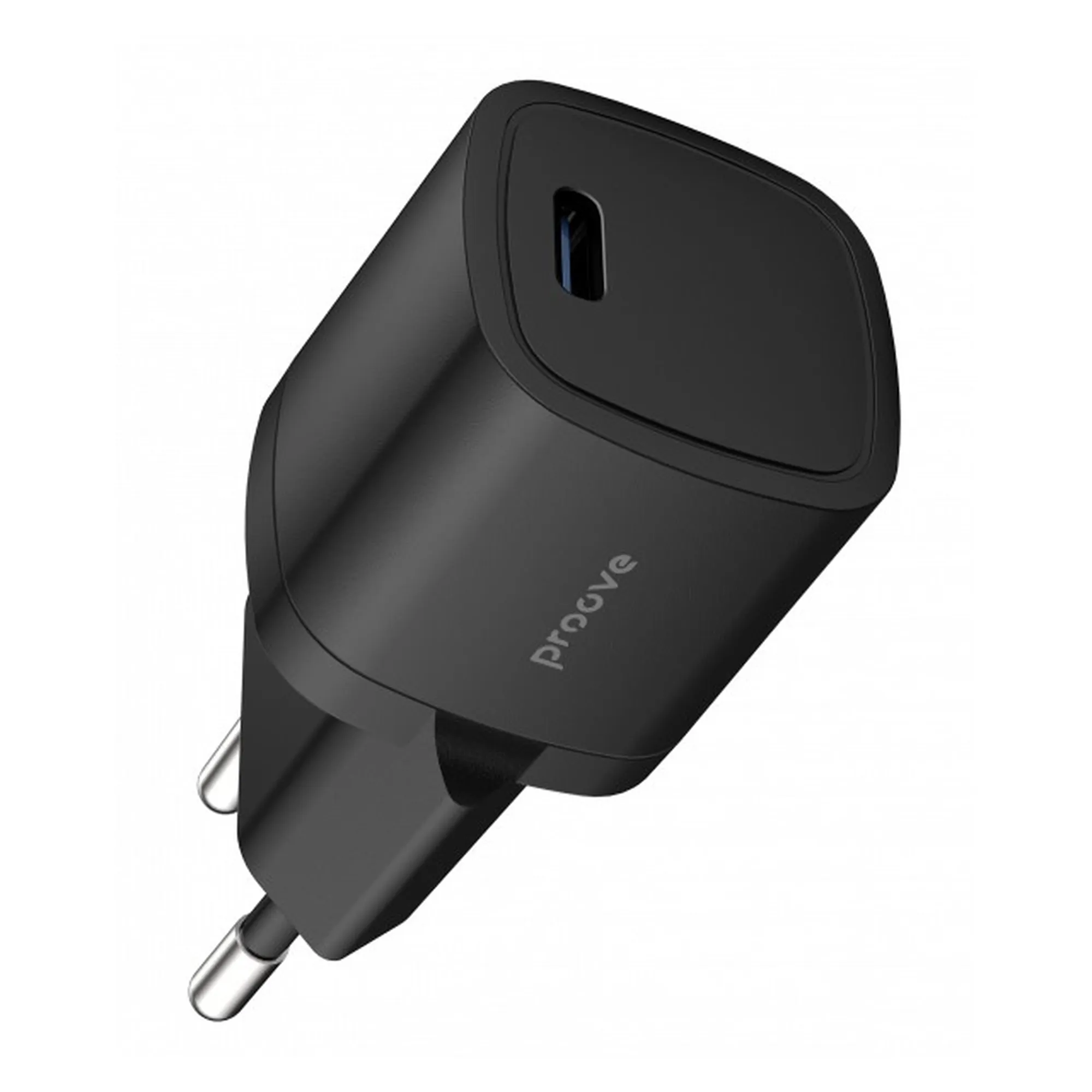 Купить Зарядное устройство Proove Silicone Power 20W USB-C Black (WCSP20010001)_ - фото 1