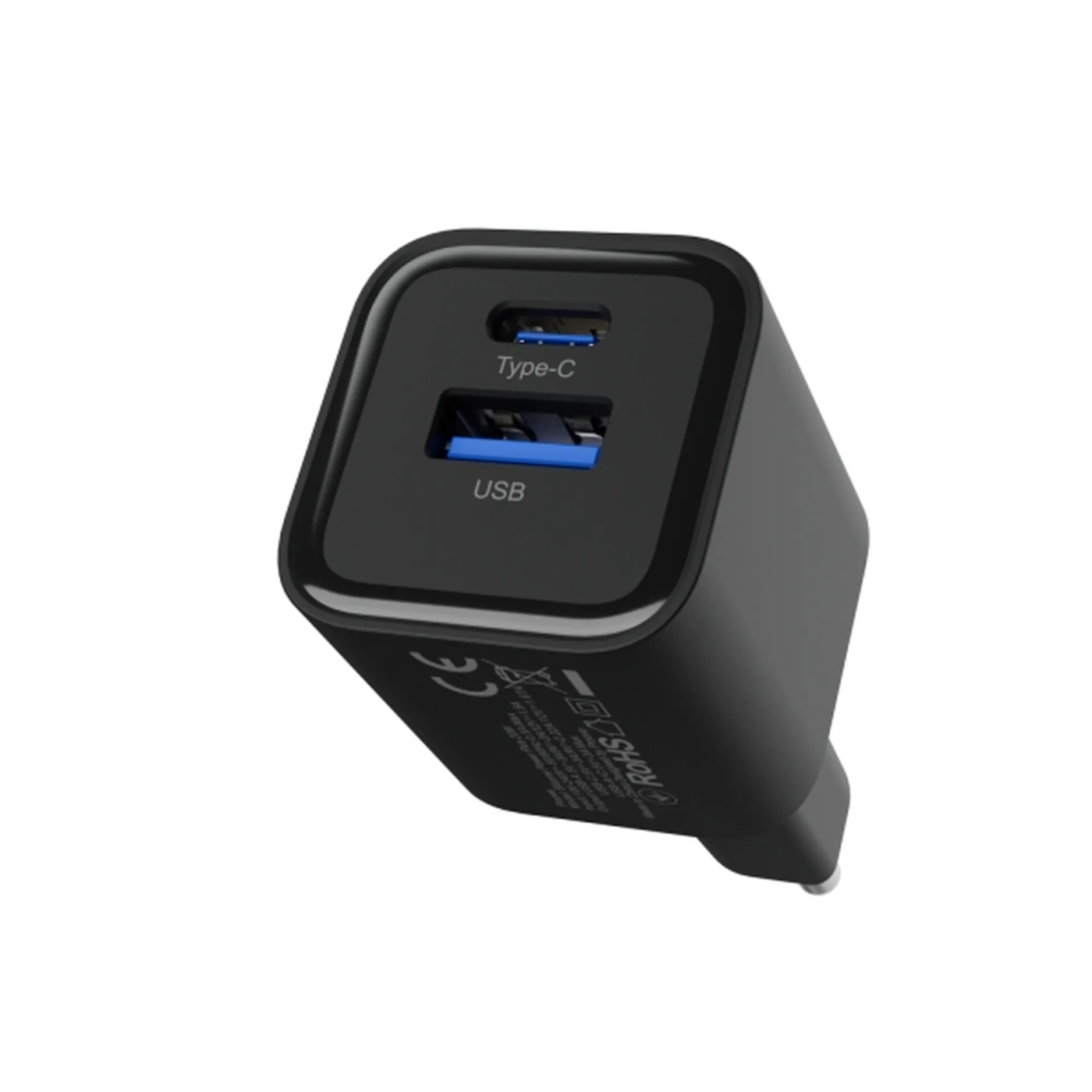 Купити Зарядний пристрій Proove Silicone Power Plus 20W USB-C+USB Black (WCSP2011001)_ - фото 4