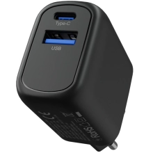 Купити Зарядний пристрій Proove Silicone Power Plus 30W USB-C+USB Black (WCSP3011001)_ - фото 4