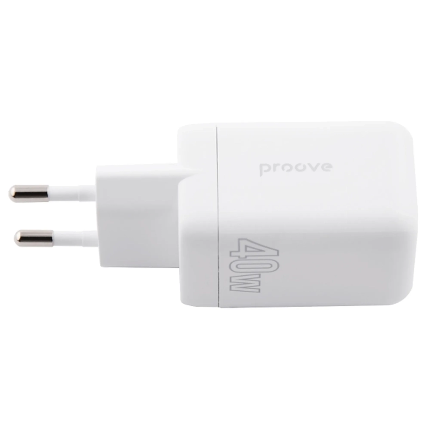Купити Зарядний пристрій Proove Silicone Power 40W 2xUSB-C White (WCSP4020002) - фото 3