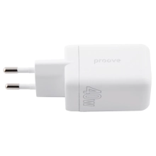 Купити Зарядний пристрій Proove Silicone Power 40W 2xUSB-C White (WCSP4020002) - фото 3