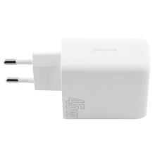 Купить Зарядное устройство Proove Silicone Power 45W USB-C+USB White (WCSP45110002)_ - фото 3