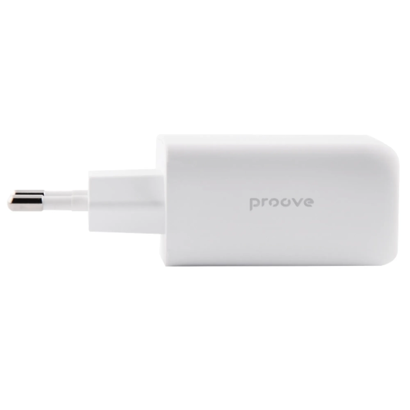 Купить Зарядное устройство Proove Silicone Power 45W USB-C+USB White (WCSP45110002)_ - фото 4