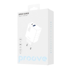 Купить Зарядное устройство Proove Speed Surge 20W USB-C+USB White (WCSS20120001) - фото 2
