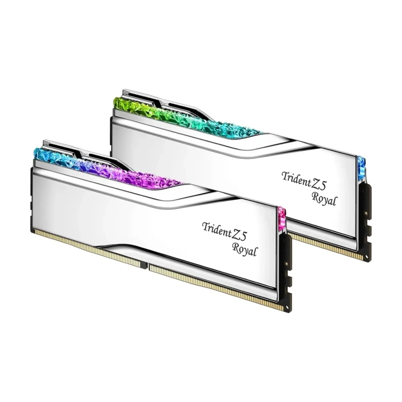 Купить Модуль памяти G.Skill Trident Z5 Royal NEO RGB Silver DDR5-8000 32GB (2x16GB) (F5-8000J3848H16GX2-TR5NS) - фото 3