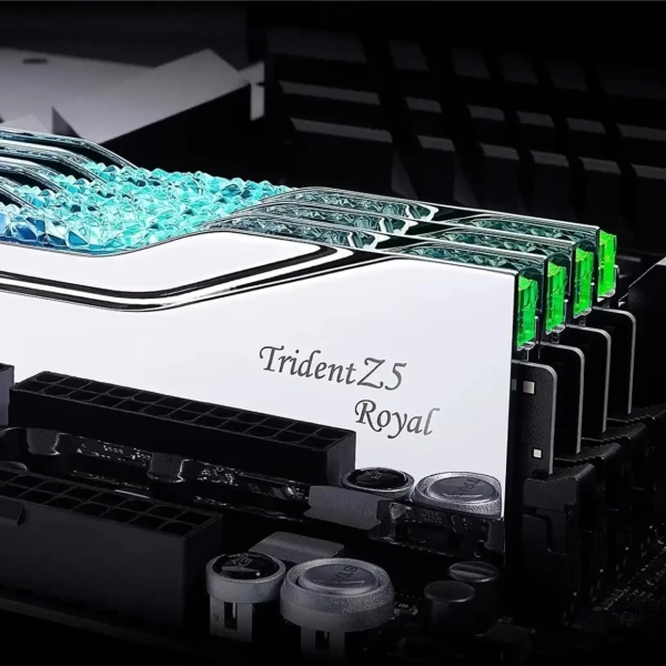Купить Модуль памяти G.Skill Trident Z5 Royal NEO RGB Silver DDR5-8000 32GB (2x16GB) (F5-8000J3848H16GX2-TR5NS) - фото 6