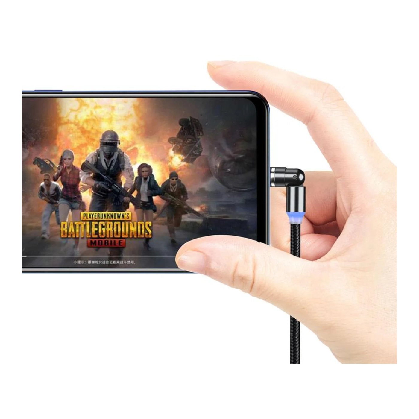 Купить Кабель ColorWay 3в1 USB - Lightning+MicroUSB+USB-C Magnetic Rotation 540° 2.4A 1m Black (CW-CBUU037-BK) - фото 5