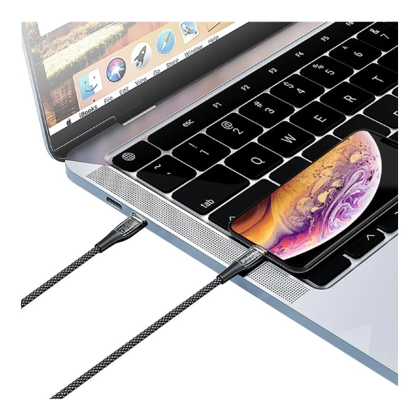 Купить Кабель ColorWay USB-C - Lightning 3А 1.2м Black (CW-CBPDCL057-BK) - фото 5