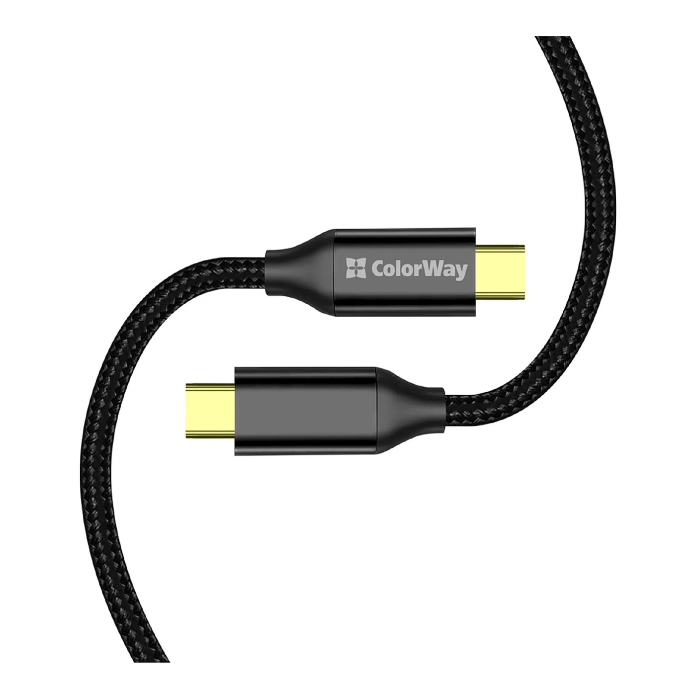 Купити Кабель ColorWay USB-C - USB-C 100W 5А 1m Black (CW-CBPDCC062-BK) - фото 3