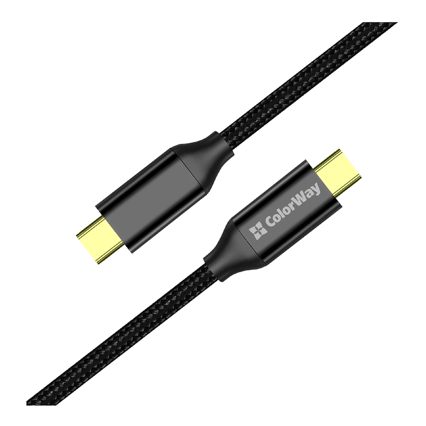 Купити Кабель ColorWay USB-C - USB-C 100W 5А 1m Black (CW-CBPDCC062-BK) - фото 4