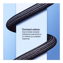 Купити Кабель ColorWay USB-C - USB-C 100W 5А 1m Black (CW-CBPDCC062-BK) - фото 6