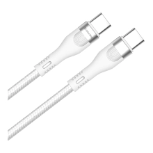 Купить Кабель ColorWay USB-C - USB-C 240W 5А 1m White (CW-CBPDCC065-WT) - фото 1