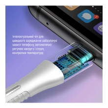 Купить Кабель ColorWay USB-C - USB-C 240W 5А 1m White (CW-CBPDCC065-WT) - фото 5