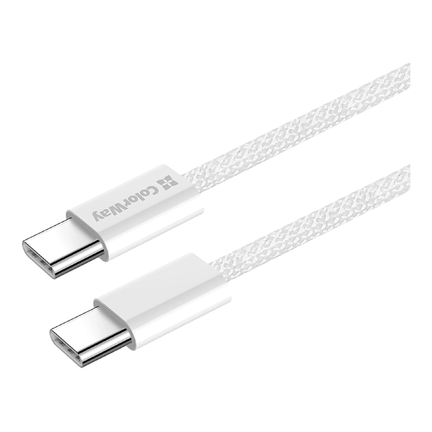Купить Кабель ColorWay USB-C - USB-C 60W 3А 2m Grey (CW-CBPDCC068-GR) - фото 5
