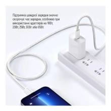 Купить Кабель ColorWay USB-C - USB-C 60W 3А 2m Grey (CW-CBPDCC068-GR) - фото 10